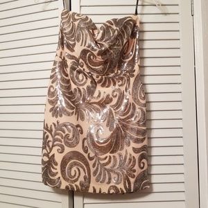 Strapless Short Dress